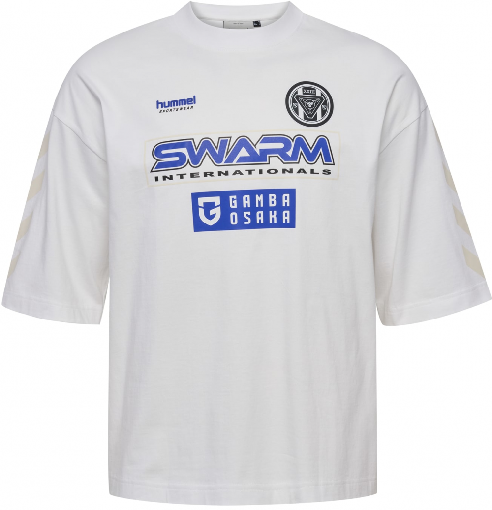 Hummel Dres 'GAMBA'  béžová / tmavomodrá / čierna / biela