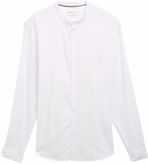 TOM TAILOR DENIM Košeľa  biela