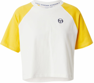 Sergio Tacchini Tričko 'WILHEMINA'  námornícka modrá / žltá / biela