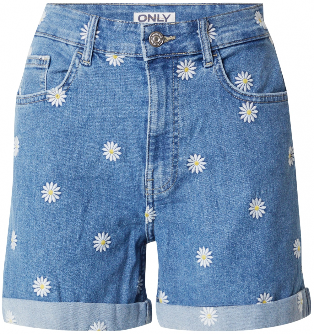 ONLY Džínsy 'ONLHUSH'  modrá denim / žltá / biela