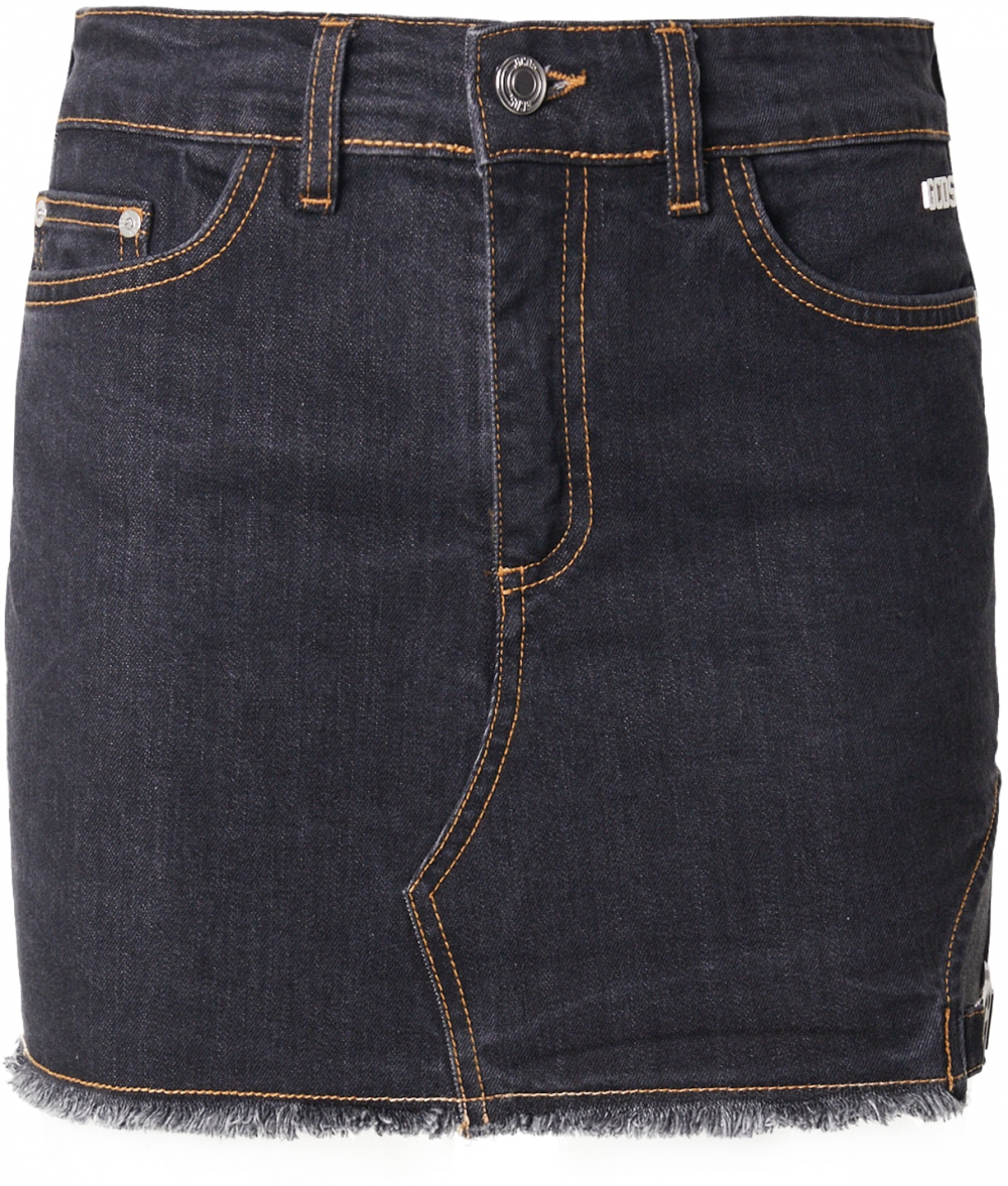 GCDS Sukňa  čierny denim