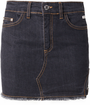 GCDS Sukňa  čierny denim