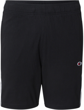 Champion Authentic Athletic Apparel Nohavice  čierna / biela