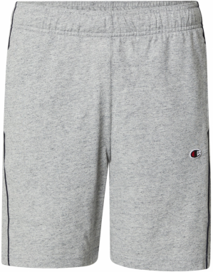 Champion Authentic Athletic Apparel Nohavice  sivá melírovaná / červená / čierna