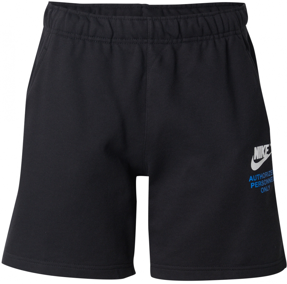 Nike Sportswear Nohavice  modrá / čierna / biela