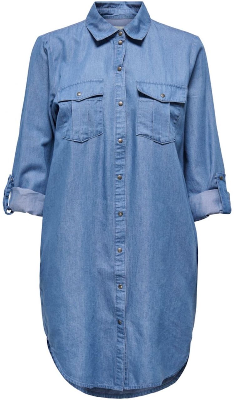 ONLY Košeľové šaty 'ONLSille'  modrá denim