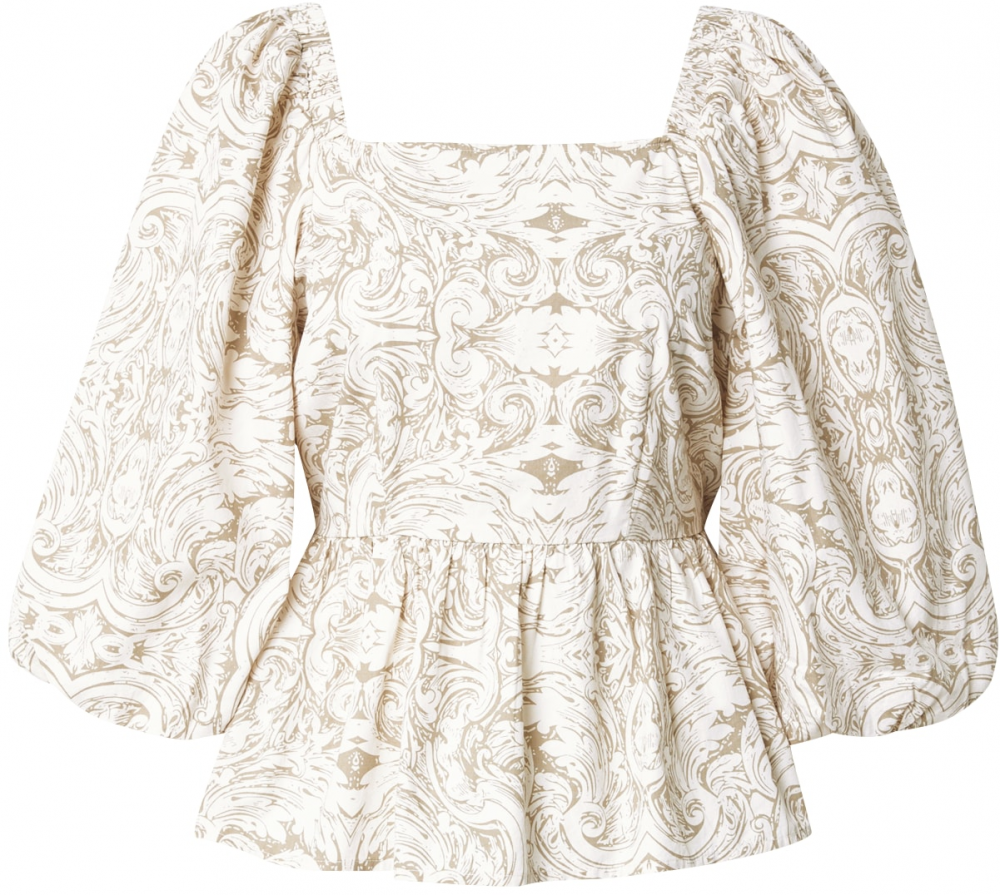 YAS Tričko 'YASAra'  béžová / piesková