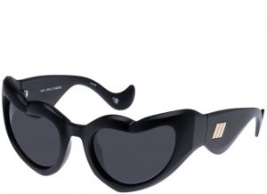 LE SPECS Slnečné okuliare 'Fast Love'  zlatá / čierna