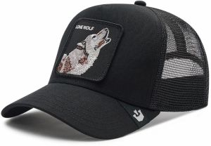 GOORIN Bros. Čiapka 'THE LONE WOLF'  hnedá / sivá / čierna