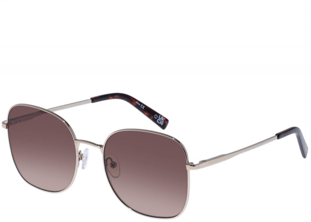 LE SPECS Slnečné okuliare  tmavohnedá / zlatá / čierna