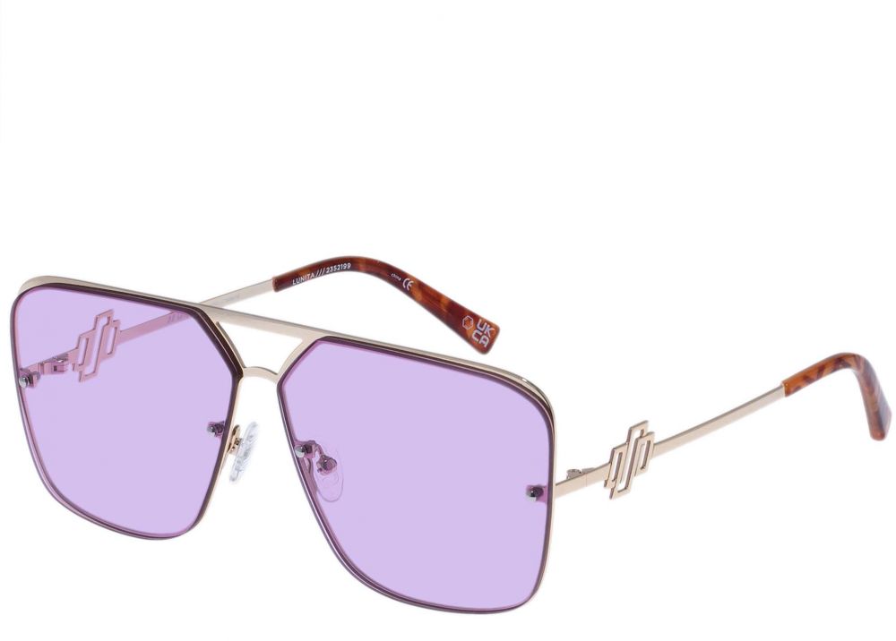 LE SPECS Slnečné okuliare 'Metazoic'  zlatá / fialová
