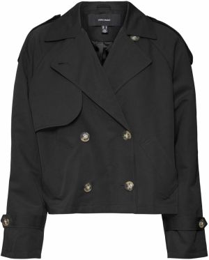 VERO MODA Prechodný kabát 'CHLOE'  čierna
