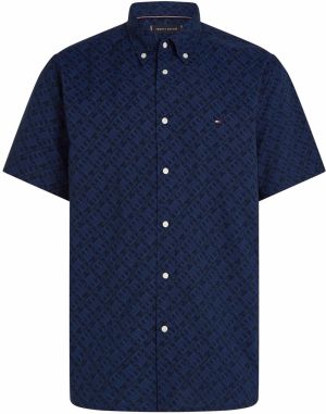 TOMMY HILFIGER Košeľa 'FLEX'  modrá / námornícka modrá