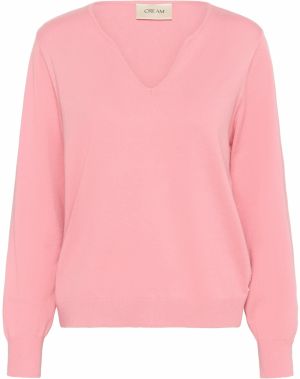 Cream Sveter 'Dela'  pitaya