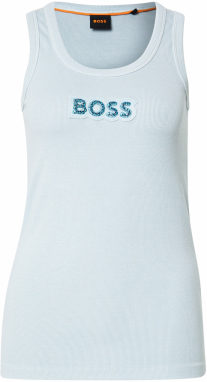 BOSS Top 'Ematite2'  tyrkysová / pastelovo modrá