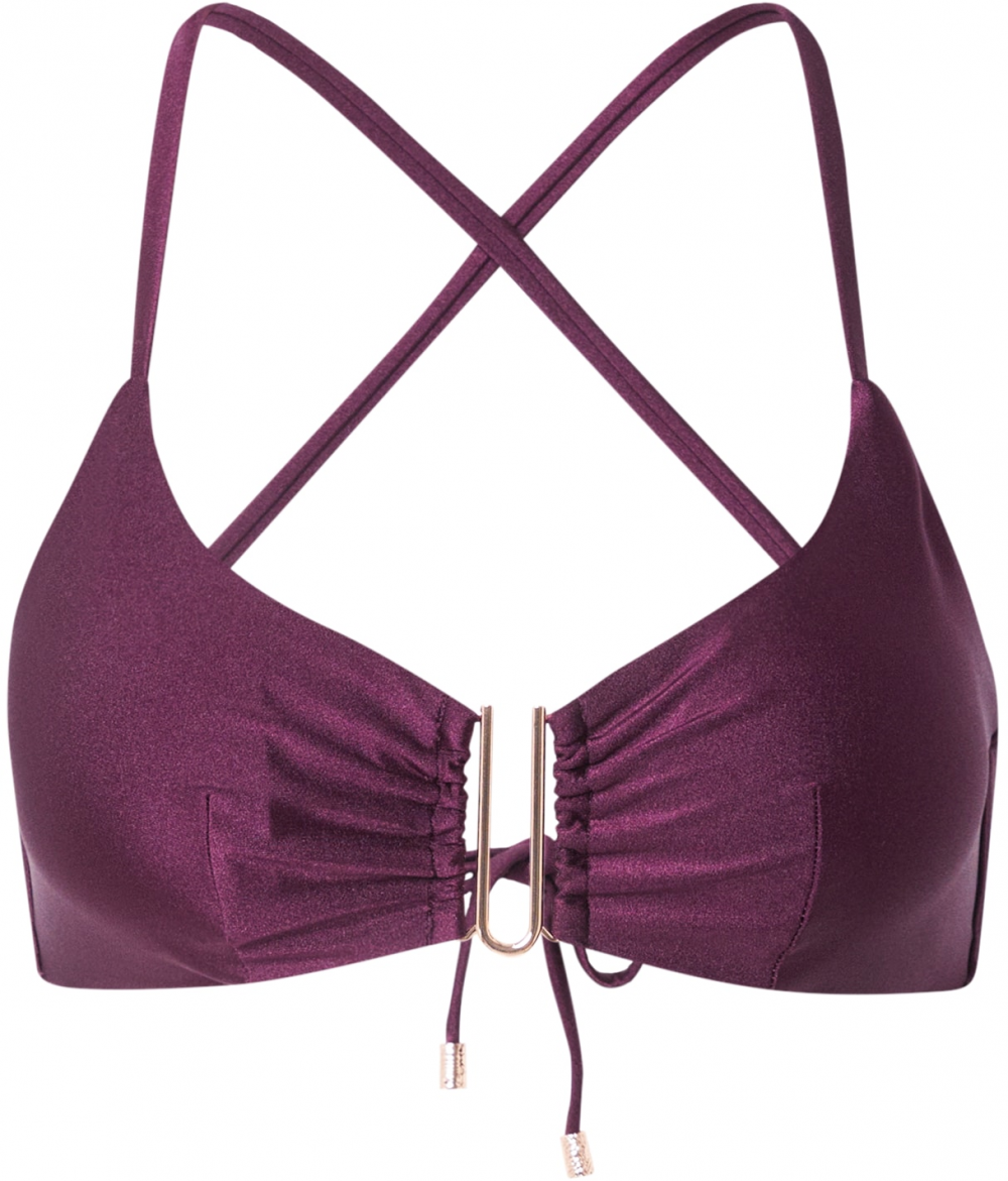 Hunkemöller Bikinový top 'Costa'  tmavofialová