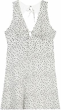 Bershka Šaty  čierna / biela