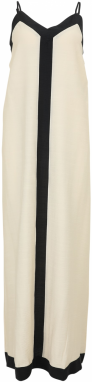 Vero Moda Tall Šaty 'VMDENISE'  krémová / čierna
