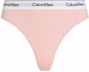Calvin Klein Underwear Plus Tangá  ružová / čierna / šedobiela