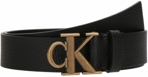 Calvin Klein Jeans Opasky  zlatá / čierna