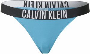 Calvin Klein Swimwear Bikinové nohavičky  modrá / čierna / biela