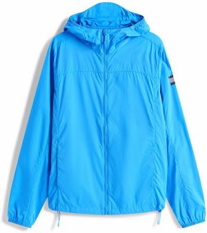Tommy Jeans Prechodná bunda  azúrová
