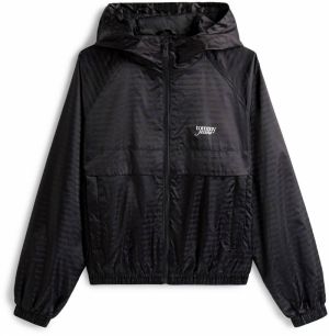 Tommy Jeans Prechodná bunda  čierna