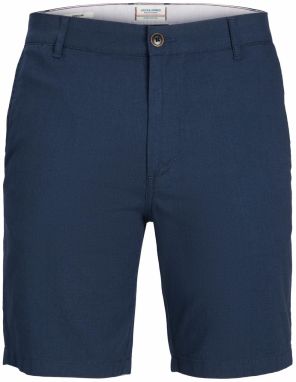 JACK & JONES Chino nohavice 'JPSTDave'  námornícka modrá