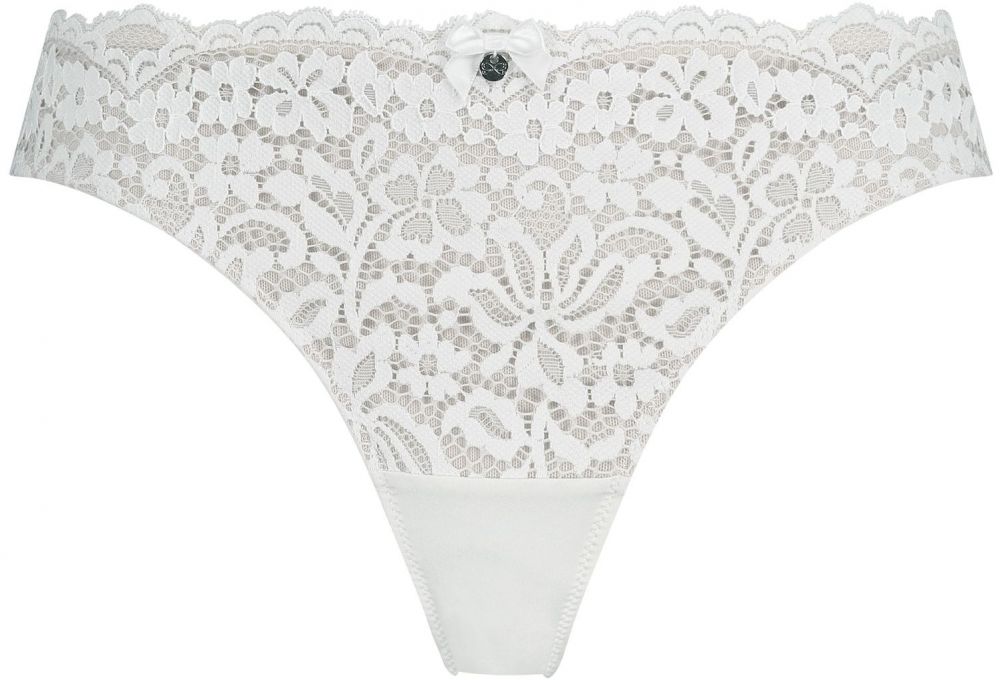 Hunkemöller Tangá 'Marine'  biela