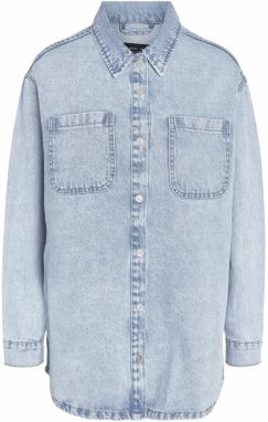 Noisy may Blúzka 'Alva'  modrá denim