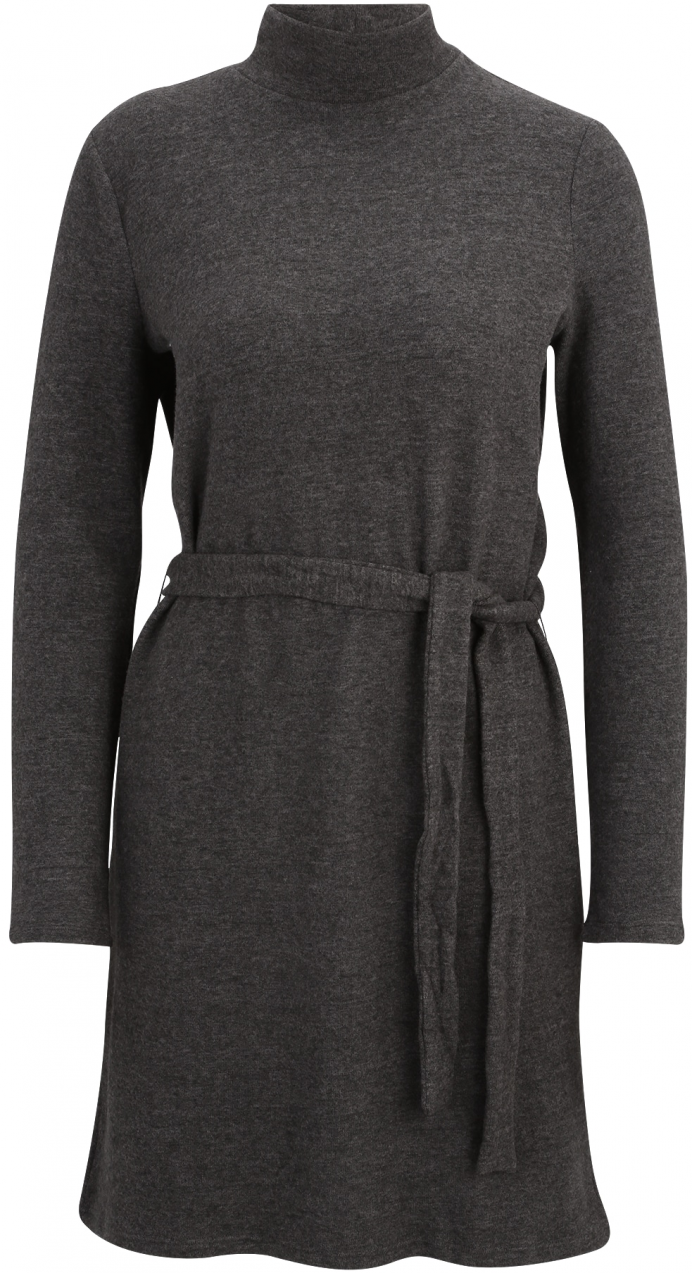 VERO MODA Pletené šaty 'Bella'  čierna melírovaná