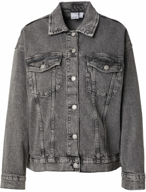 VERO MODA Prechodná bunda 'Tessa'  sivý denim