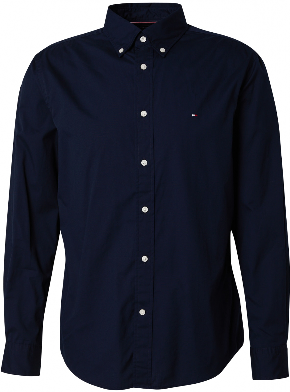 TOMMY HILFIGER Košeľa 'Flex'  námornícka modrá