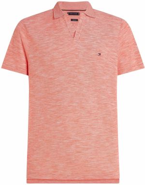 TOMMY HILFIGER Tričko  oranžová / šedobiela