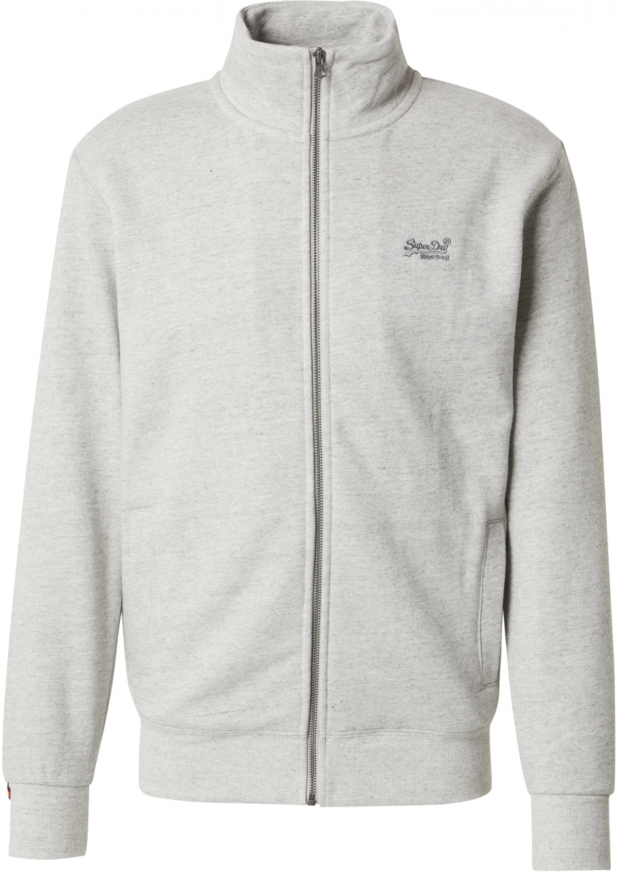 Superdry Mikina 'Essential'  tmavosivá / sivá melírovaná