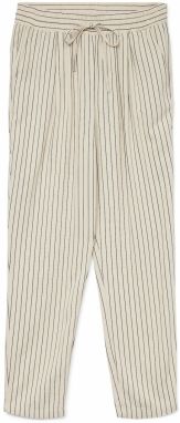 VERO MODA Nohavice 'VMJesmilo'  sivobéžová / čierna