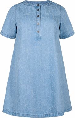 Zizzi Šaty 'Jtami'  modrá denim