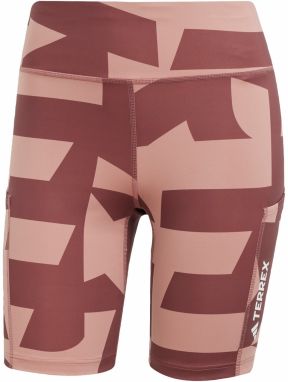 ADIDAS TERREX Outdoorové nohavice  púdrová / burgundská / biela
