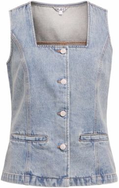 OBJECT Blúzka 'OBJJen'  modrá denim