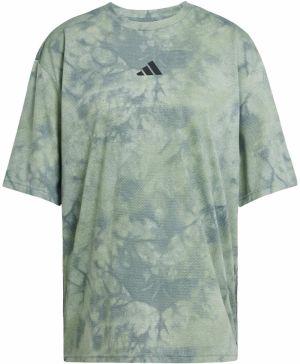 ADIDAS PERFORMANCE Funkčné tričko 'Training Club 24/7'  sivá / zelená