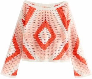 Next Sveter  béžová / oranžová / ružová