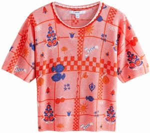 Next Tričko  zmiešané farby / ružová
