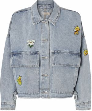 TATUUM Prechodná bunda  modrá denim