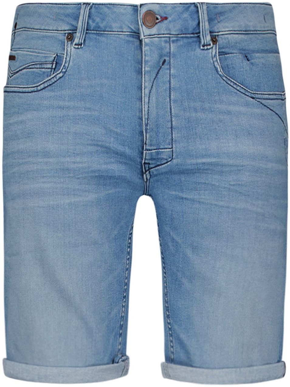 No Excess Nohavice  modrá denim