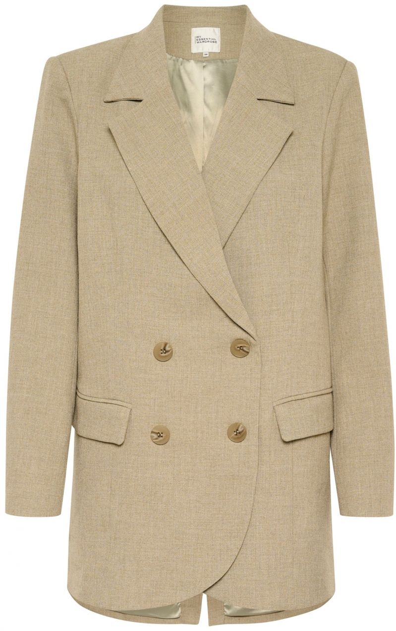 My Essential Wardrobe Blejzer 'Dion'  kaki