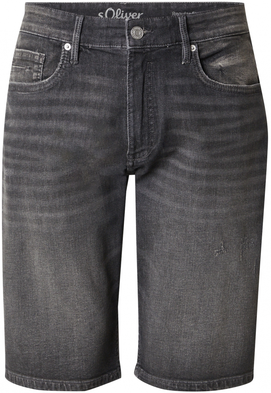s.Oliver Džínsy  sivý denim