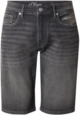 s.Oliver Džínsy  sivý denim