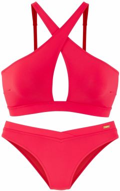 BUFFALO Bikiny  krvavo červená