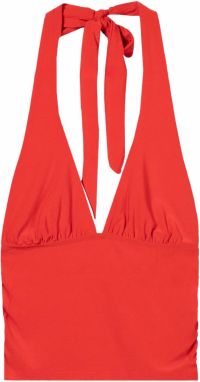 Bershka Top  červená