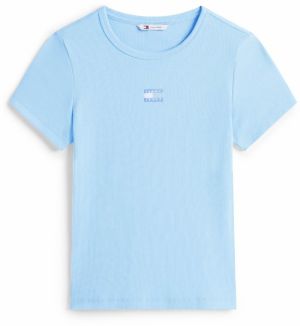 Tommy Jeans Tričko  svetlomodrá